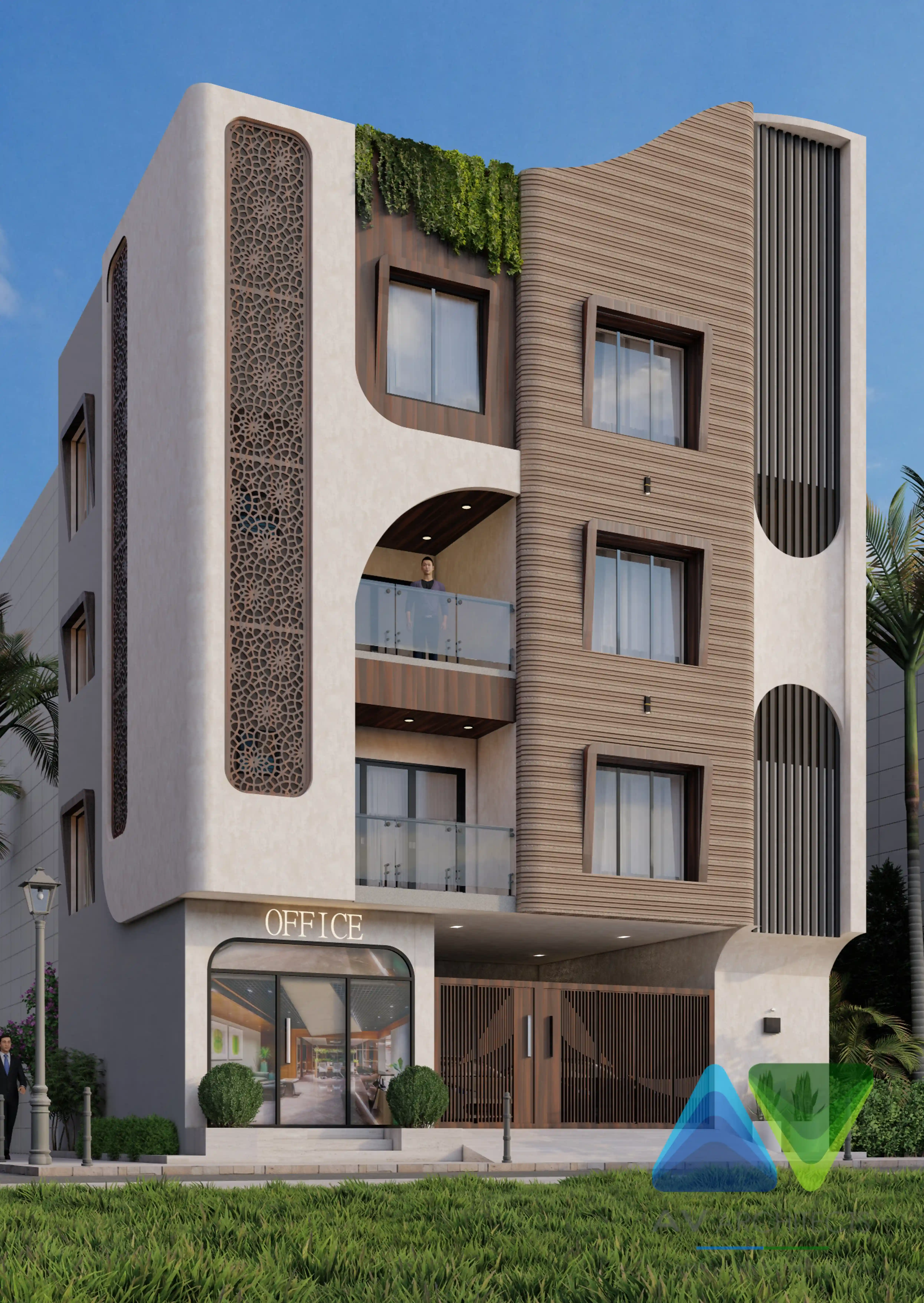 Perungudi Building Architecture Project Image